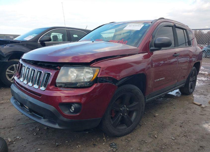 Photo 2 of 2014 Jeep Compass SPORT (VIN 1C4NJCBB2ED856662)