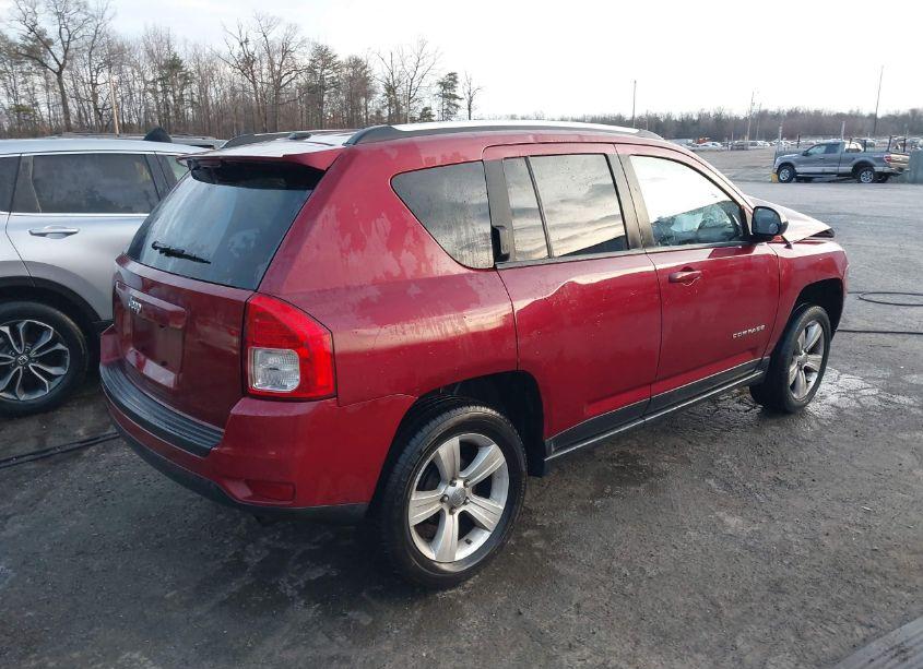 Photo 4 of 2012 Jeep Compass SPORT (VIN 1C4NJCBB4CD661000)
