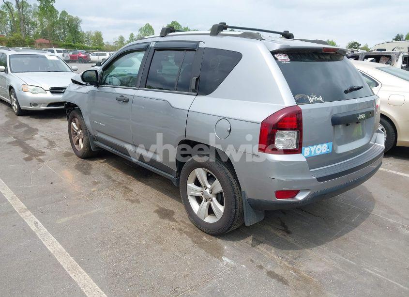 Photo 3 of 2014 Jeep Compass SPORT (VIN 1C4NJCBB9ED754355)