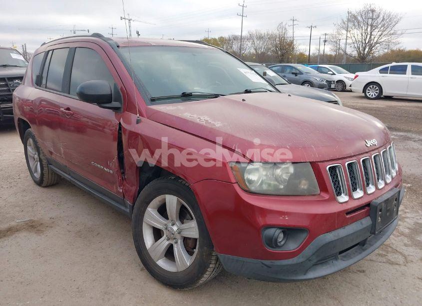 2014 Jeep Compass SPORT (VIN 1C4NJCBBXED914002) main photo