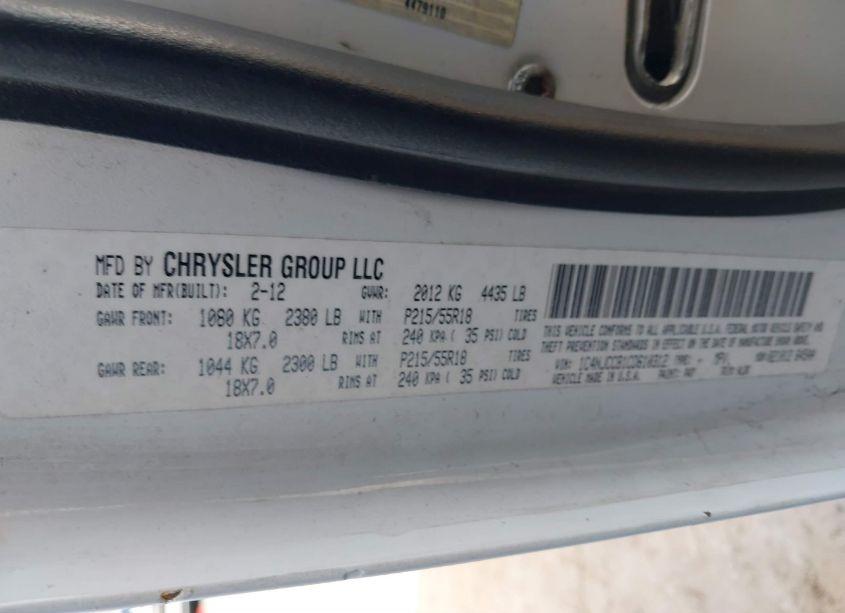 Photo 9 of 2012 Jeep Compass LIMITED (VIN 1C4NJCCB1CD610312)