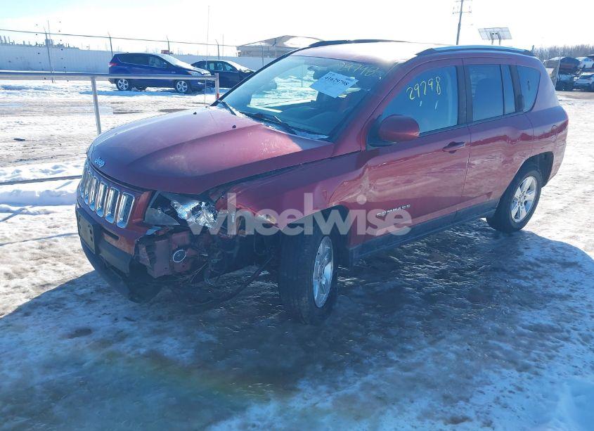 Photo 2 of 2014 Jeep Compass LATITUDE (VIN 1C4NJCEA0ED550580)