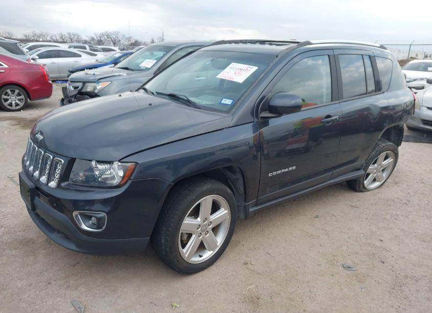 Photo 2 of 2014 Jeep Compass HIGH ALTITUDE (VIN 1C4NJCEA1ED818682)