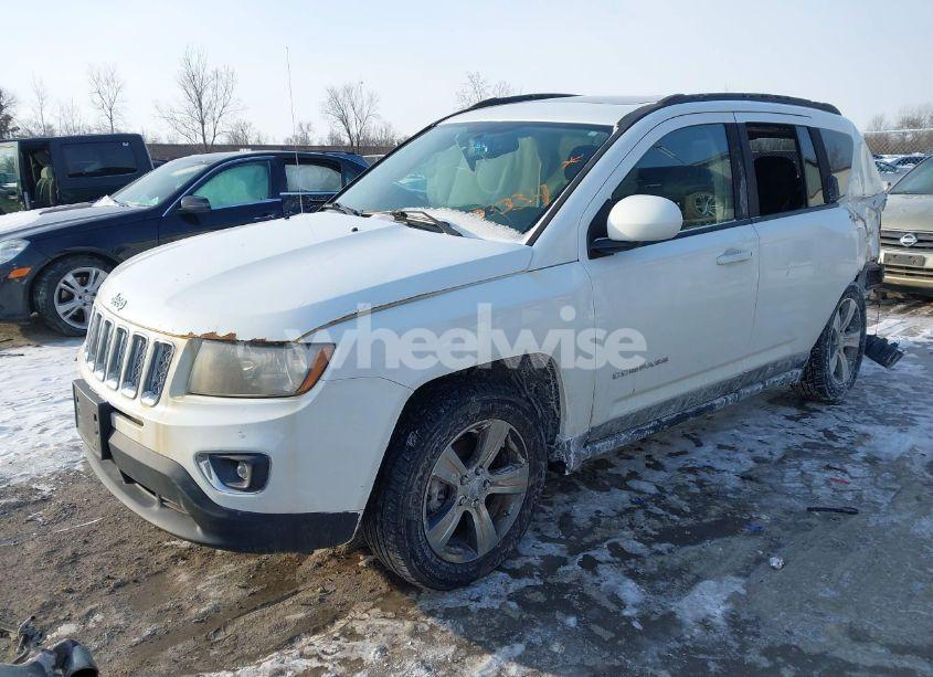 Photo 2 of 2016 Jeep Compass HIGH ALTITUDE EDITION (VIN 1C4NJCEA2GD703334)