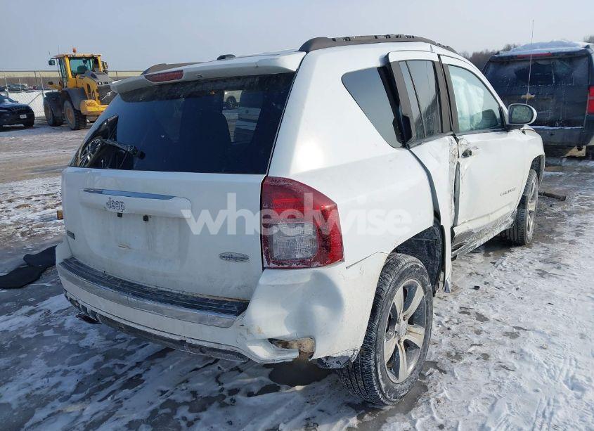 Photo 4 of 2016 Jeep Compass HIGH ALTITUDE EDITION (VIN 1C4NJCEA2GD703334)