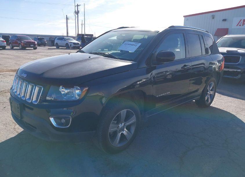 Photo 2 of 2016 Jeep Compass HIGH ALTITUDE EDITION (VIN 1C4NJCEA2GD761735)