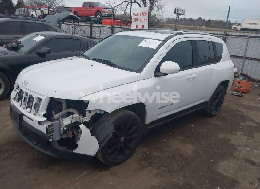 Photo 2 of 2016 Jeep Compass HIGH ALTITUDE EDITION (VIN 1C4NJCEA4GD783624)