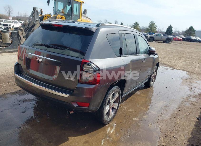 Photo 4 of 2016 Jeep Compass HIGH ALTITUDE EDITION (VIN 1C4NJCEA4GD806920)