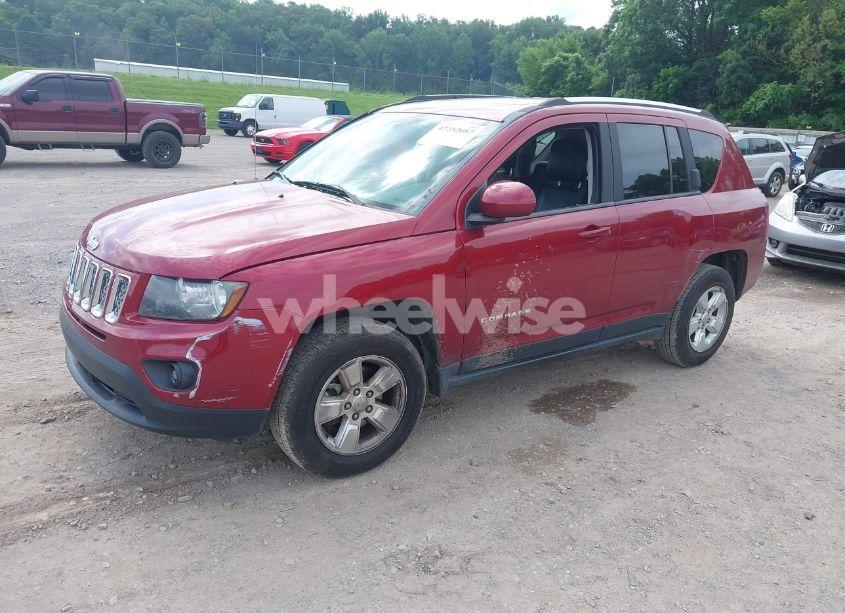 Photo 2 of 2014 Jeep Compass LATITUDE (VIN 1C4NJCEA5ED547450)