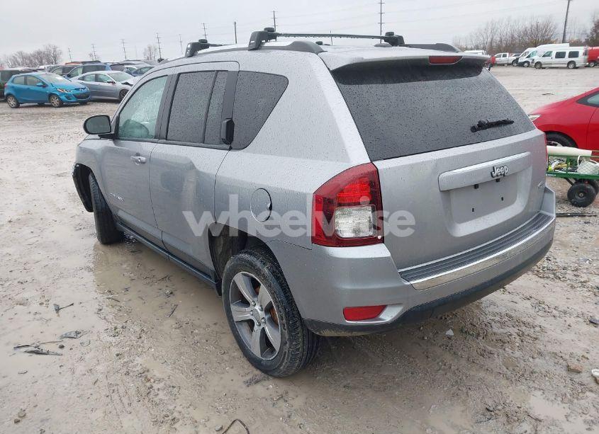 Photo 3 of 2016 Jeep Compass HIGH ALTITUDE EDITION (VIN 1C4NJCEA7GD719965)