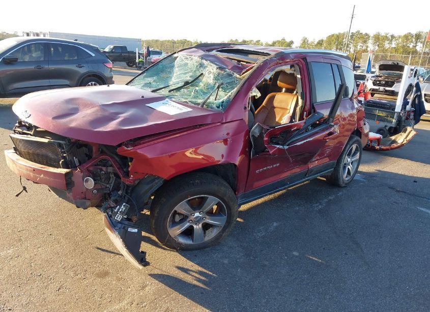 Photo 2 of 2016 Jeep Compass HIGH ALTITUDE EDITION (VIN 1C4NJCEA8GD804989)