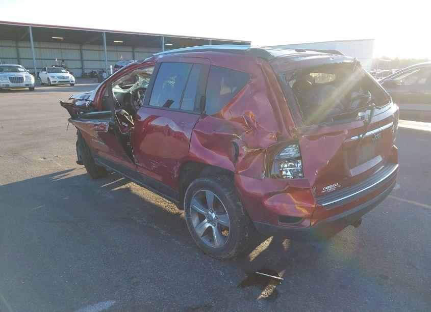 Photo 3 of 2016 Jeep Compass HIGH ALTITUDE EDITION (VIN 1C4NJCEA8GD804989)