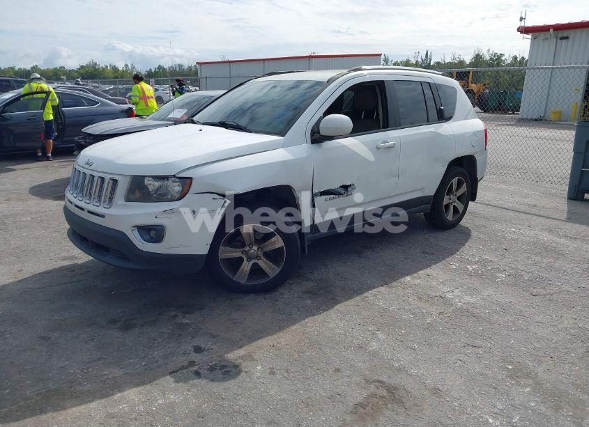 Photo 2 of 2017 Jeep Compass HIGH ALTITUDE FWD (VIN 1C4NJCEA9HD156418)