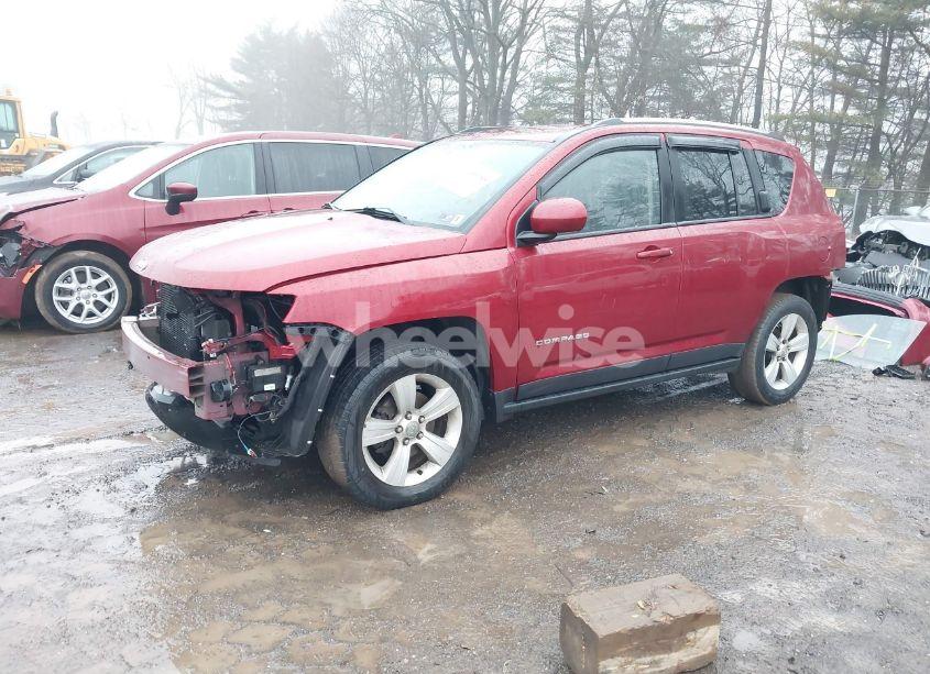Photo 2 of 2014 Jeep Compass SPORT/NORTH (VIN 1C4NJDAB0ED804809)