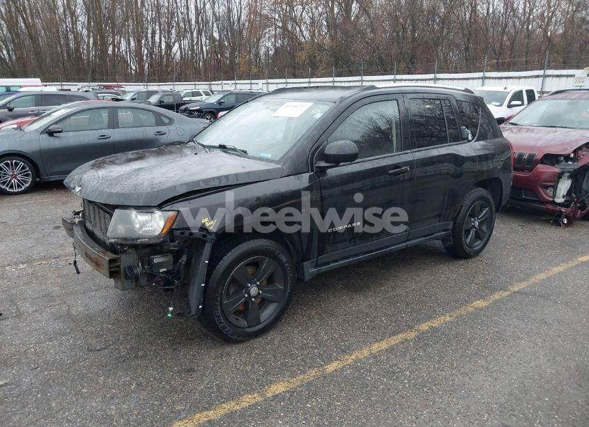 Photo 2 of 2015 Jeep Compass SPORT/NORTH (VIN 1C4NJDAB9FD101081)