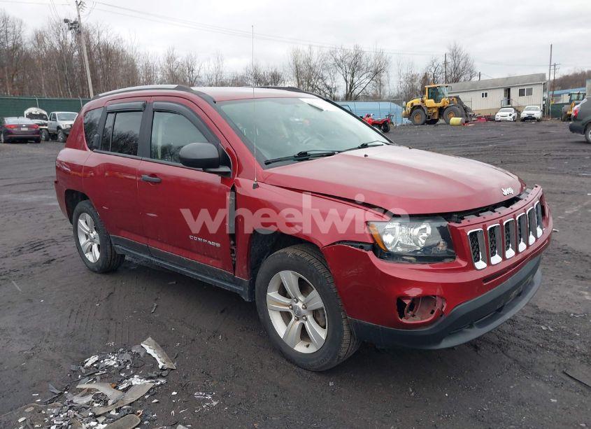 2017 Jeep Compass SPORT 4X4 (VIN 1C4NJDBB0HD154740) main photo