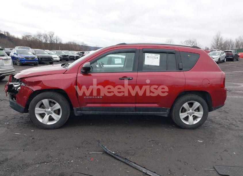 Photo 14 of 2017 Jeep Compass SPORT 4X4 (VIN 1C4NJDBB0HD154740)