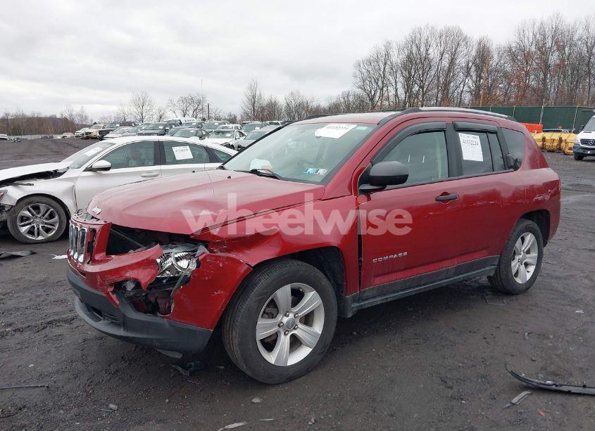 Photo 2 of 2017 Jeep Compass SPORT 4X4 (VIN 1C4NJDBB0HD154740)