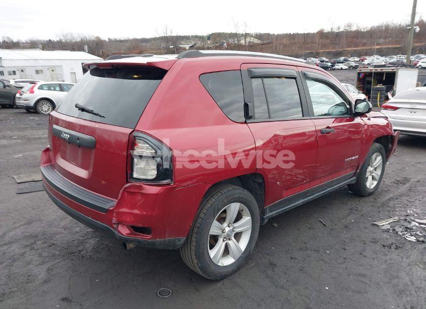 Photo 4 of 2017 Jeep Compass SPORT 4X4 (VIN 1C4NJDBB0HD154740)