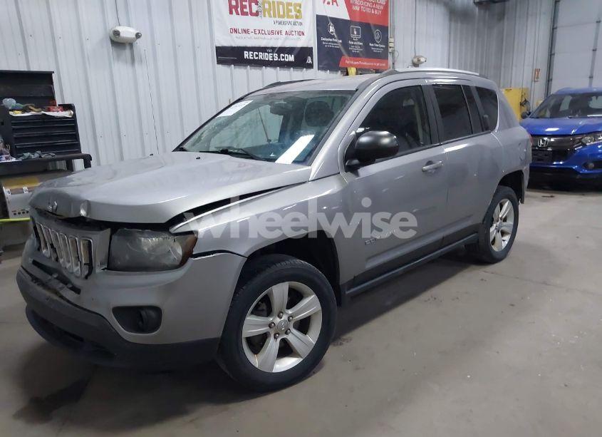 Photo 2 of 2016 Jeep Compass SPORT (VIN 1C4NJDBB1GD662956)