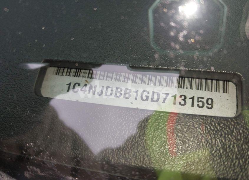 Photo 9 of 2016 Jeep Compass SPORT (VIN 1C4NJDBB1GD713159)