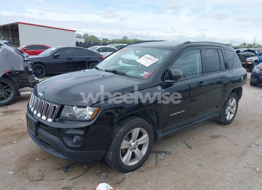 Photo 2 of 2017 Jeep Compass SPORT 4X4 (VIN 1C4NJDBB4HD106030)