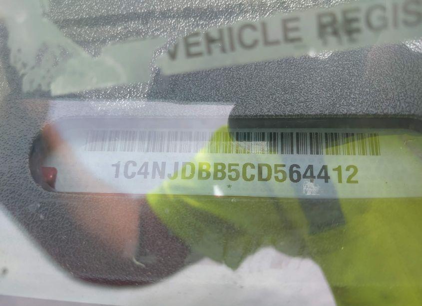 Photo 9 of 2012 Jeep Compass SPORT (VIN 1C4NJDBB5CD564412)