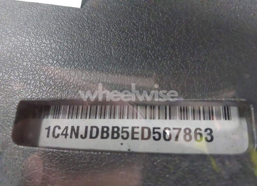 Photo 9 of 2014 Jeep Compass SPORT (VIN 1C4NJDBB5ED567863)