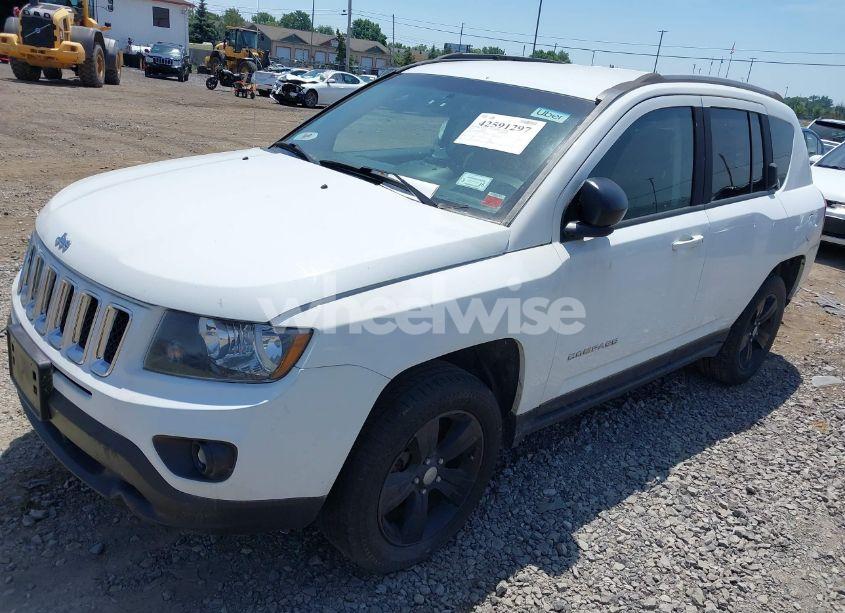 Photo 2 of 2016 Jeep Compass SPORT (VIN 1C4NJDBB5GD662555)