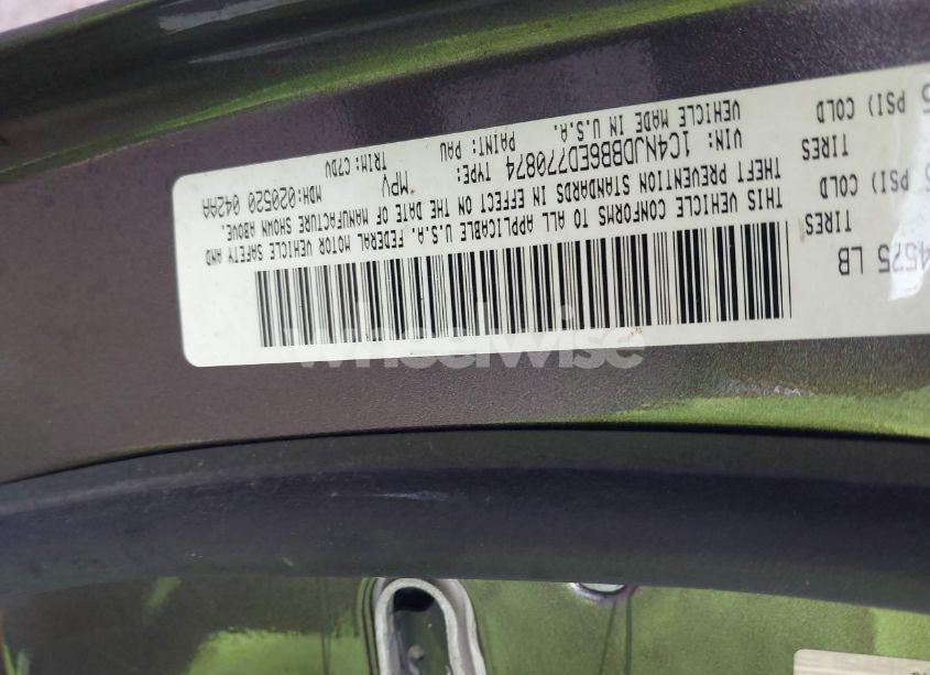 Photo 9 of 2014 Jeep Compass SPORT (VIN 1C4NJDBB6ED770874)