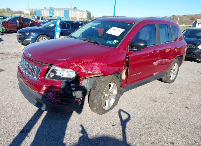 Photo 2 of 2014 Jeep Compass SPORT (VIN 1C4NJDBB8ED825633)