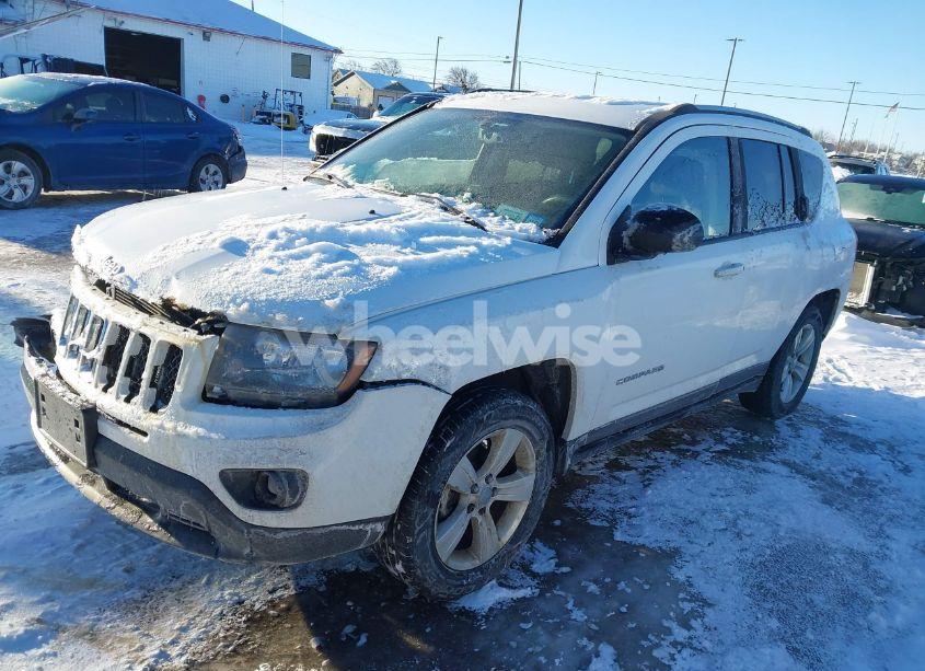 Photo 2 of 2016 Jeep Compass SPORT (VIN 1C4NJDBB9GD733305)