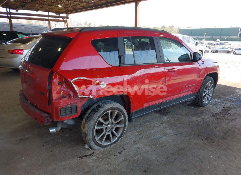 Photo 4 of 2017 Jeep Compass SPORT SE 4X4 (VIN 1C4NJDBB9HD151044)