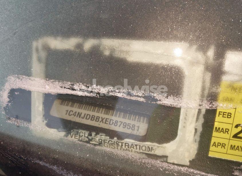 Photo 12 of 2014 Jeep Compass SPORT (VIN 1C4NJDBBXED879581)