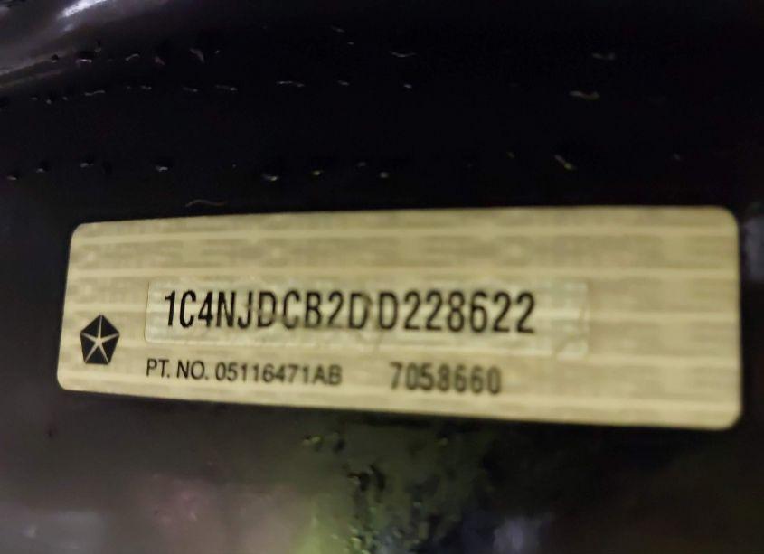 Photo 9 of 2013 Jeep Compass LIMITED (VIN 1C4NJDCB2DD228622)