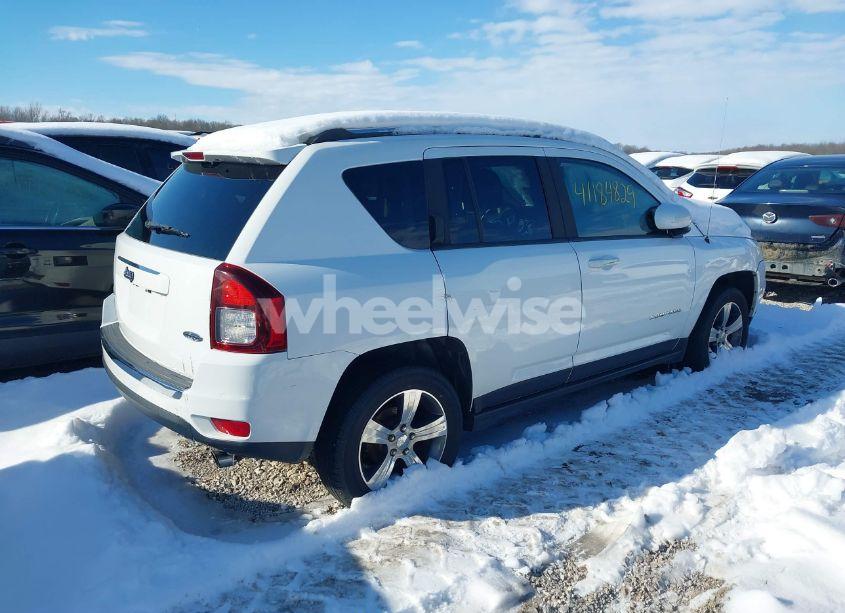 Photo 4 of 2016 Jeep Compass HIGH ALTITUDE EDITION (VIN 1C4NJDEB1GD550363)