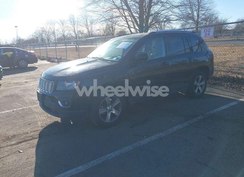 Photo 2 of 2016 Jeep Compass HIGH ALTITUDE EDITION (VIN 1C4NJDEB1GD708782)