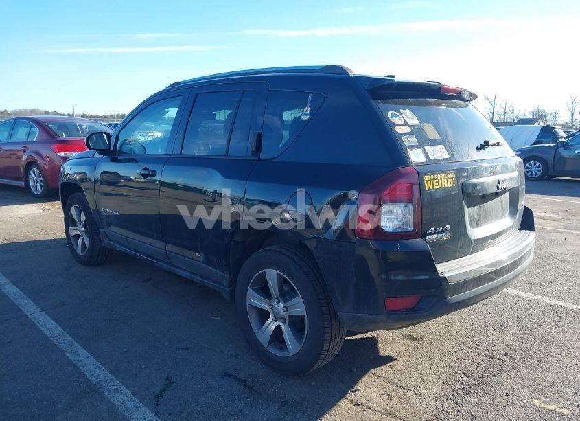 Photo 6 of 2016 Jeep Compass HIGH ALTITUDE EDITION (VIN 1C4NJDEB1GD708782)