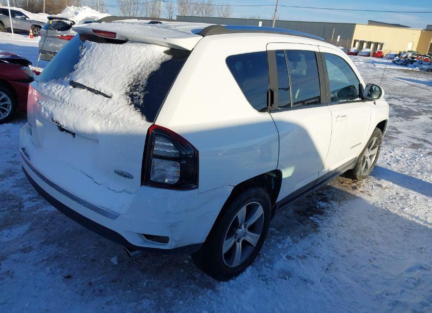 Photo 4 of 2016 Jeep Compass HIGH ALTITUDE EDITION (VIN 1C4NJDEB1GD768108)