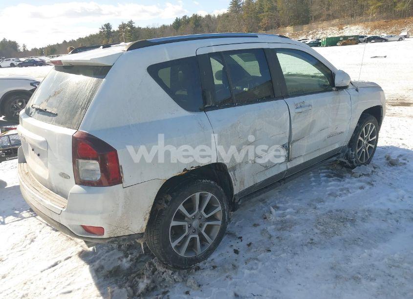 Photo 4 of 2016 Jeep Compass HIGH ALTITUDE EDITION (VIN 1C4NJDEB1GD797219)