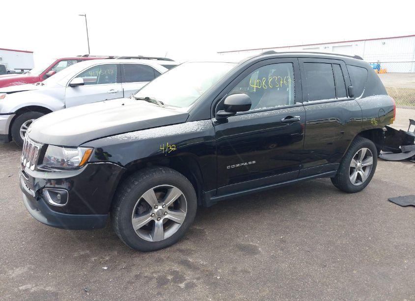 Photo 2 of 2016 Jeep Compass HIGH ALTITUDE EDITION (VIN 1C4NJDEB2GD745601)