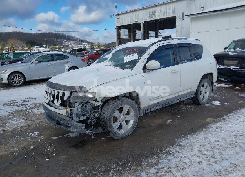 Photo 2 of 2014 Jeep Compass LATITUDE (VIN 1C4NJDEB3ED673904)