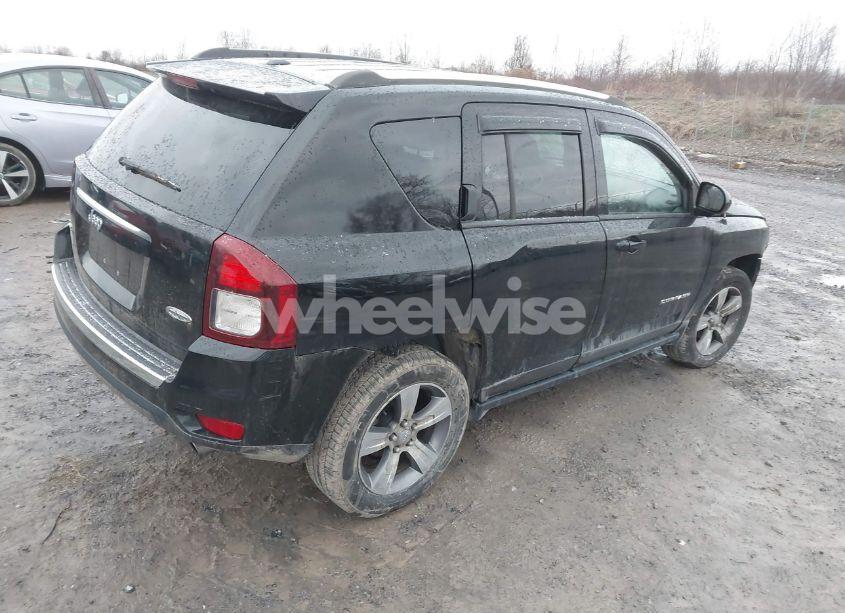 Photo 2 of 2016 Jeep Compass HIGH ALTITUDE EDITION (VIN 1C4NJDEB3GD725051)