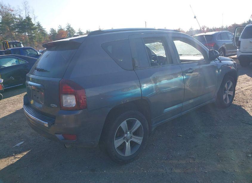 Photo 4 of 2017 Jeep Compass HIGH ALTITUDE 4X4 (VIN 1C4NJDEB3HD128466)