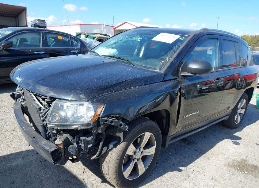 Photo 2 of 2017 Jeep Compass HIGH ALTITUDE 4X4 (VIN 1C4NJDEB3HD176453)