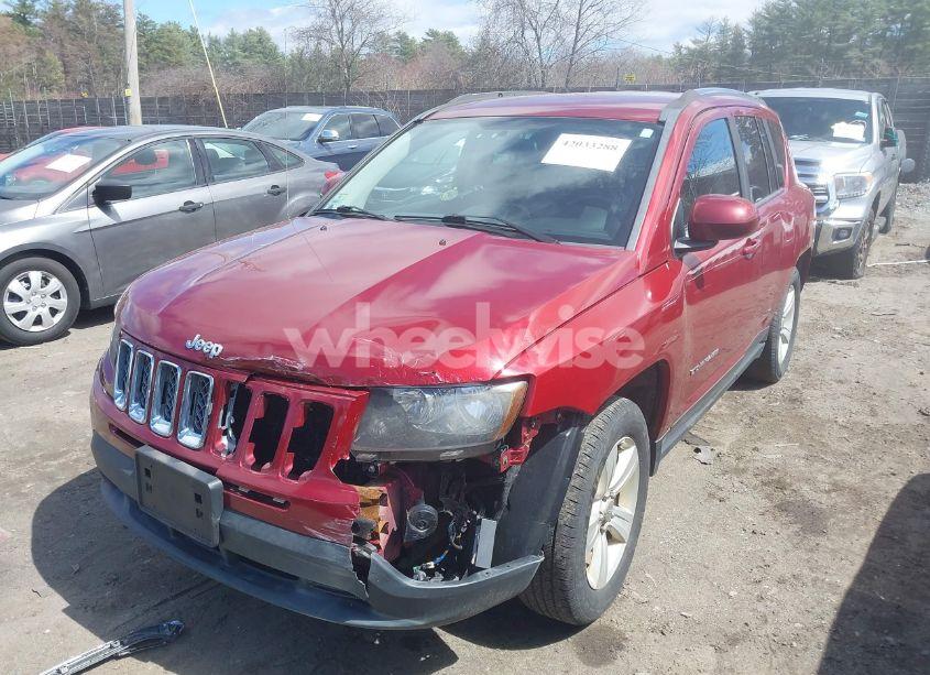 Photo 2 of 2014 Jeep Compass LATITUDE (VIN 1C4NJDEB4ED528497)