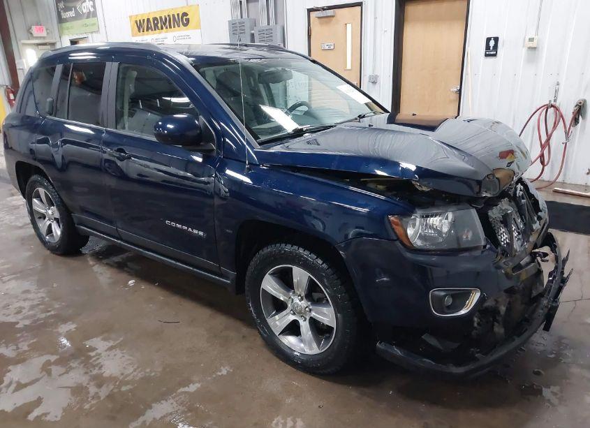 2017 Jeep Compass HIGH ALTITUDE 4X4 (VIN 1C4NJDEB4HD153425) main photo