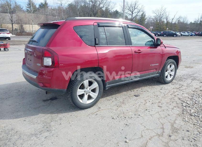 Photo 4 of 2015 Jeep Compass HIGH ALTITUDE EDITION (VIN 1C4NJDEB5FD304236)