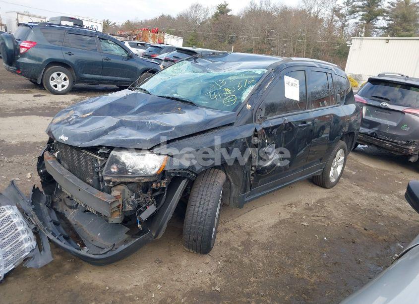 Photo 2 of 2016 Jeep Compass LATITUDE (VIN 1C4NJDEB5GD746760)