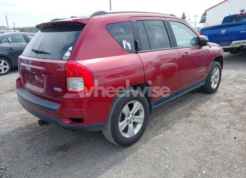 Photo 4 of 2012 Jeep Compass LATITUDE (VIN 1C4NJDEB6CD624936)